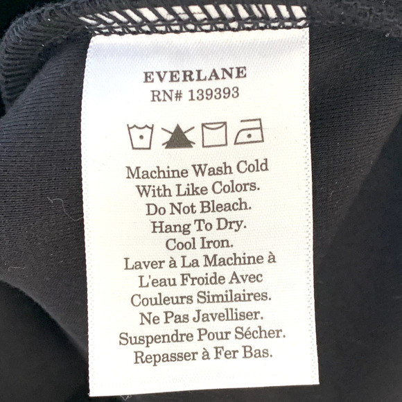 NWT Everlane The Dream Kick Flare Pant in Black - Picture 9 of 14